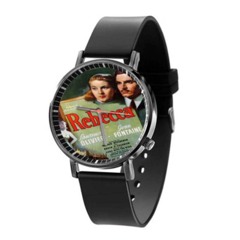Rebecca Unisex Black Quartz Watch With Premium Gift Box