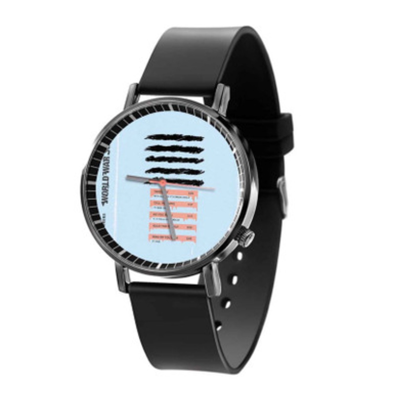 The Chainsmokers World War Joy Black Quartz Watch Unisex With Premium Gift Box