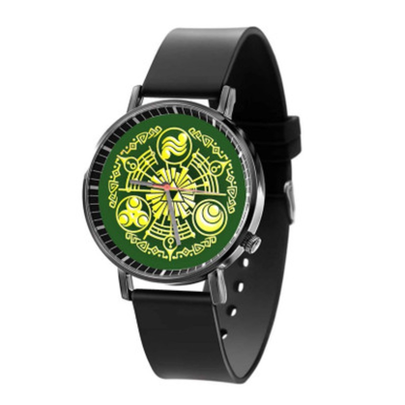 The Legend of Zelda Hylian Black Quartz Watch Unisex With Premium Gift Box