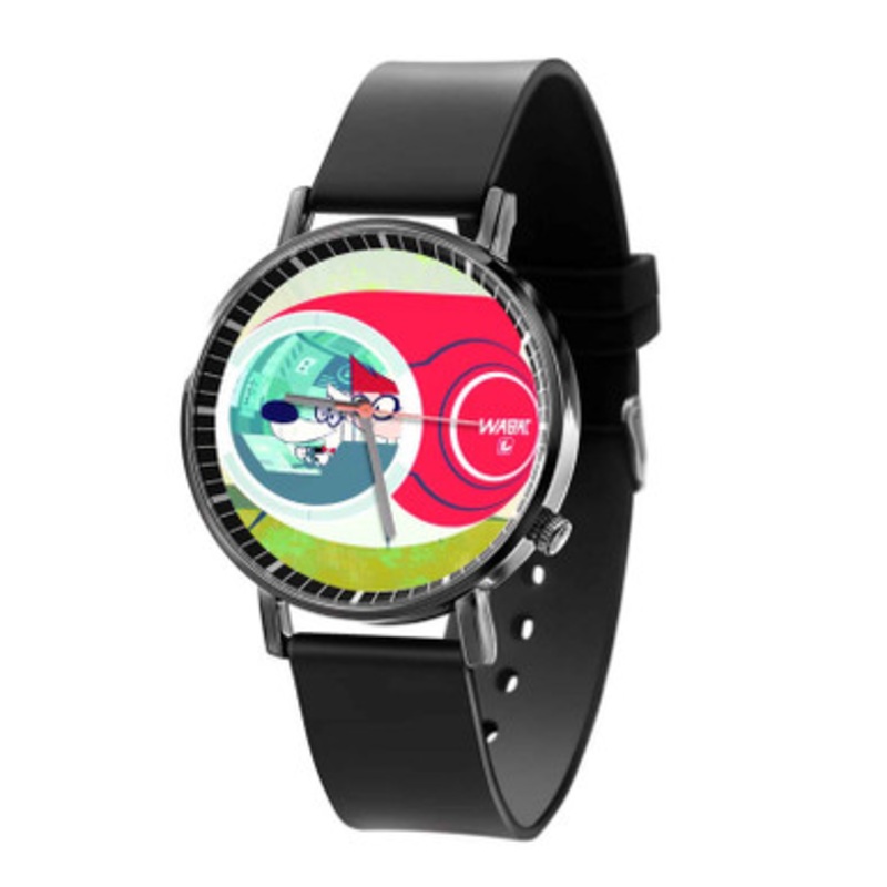 The Mr Peabody Sherman Show Unisex Black Quartz Watch With Premium Gift Box