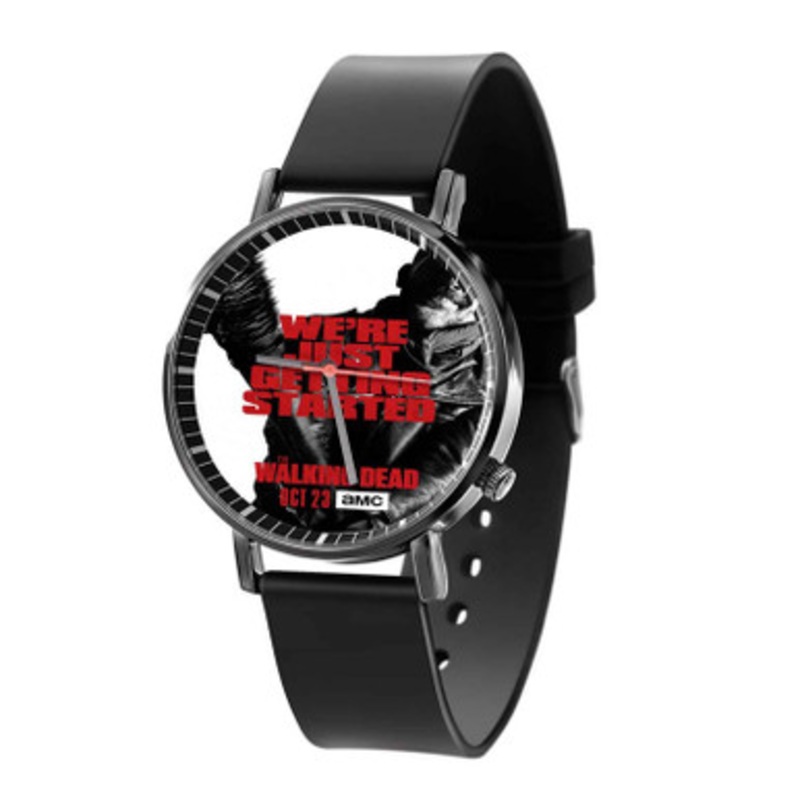 The Walking Dead Season 7 Black Quartz Watch Unisex With Premium Gift Box