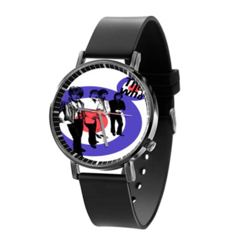 The Who Band Black Quartz Watch Unisex With Premium Gift Box