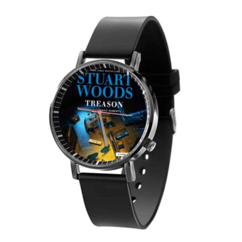 Treason Black Quartz Watch Unisex With Premium Gift Box