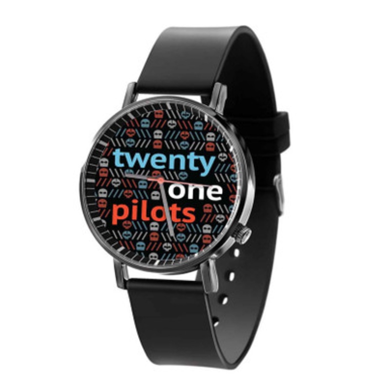 Twenty One Pilots Masks Skul Black Quartz Watch Unisex With Premium Gift Box