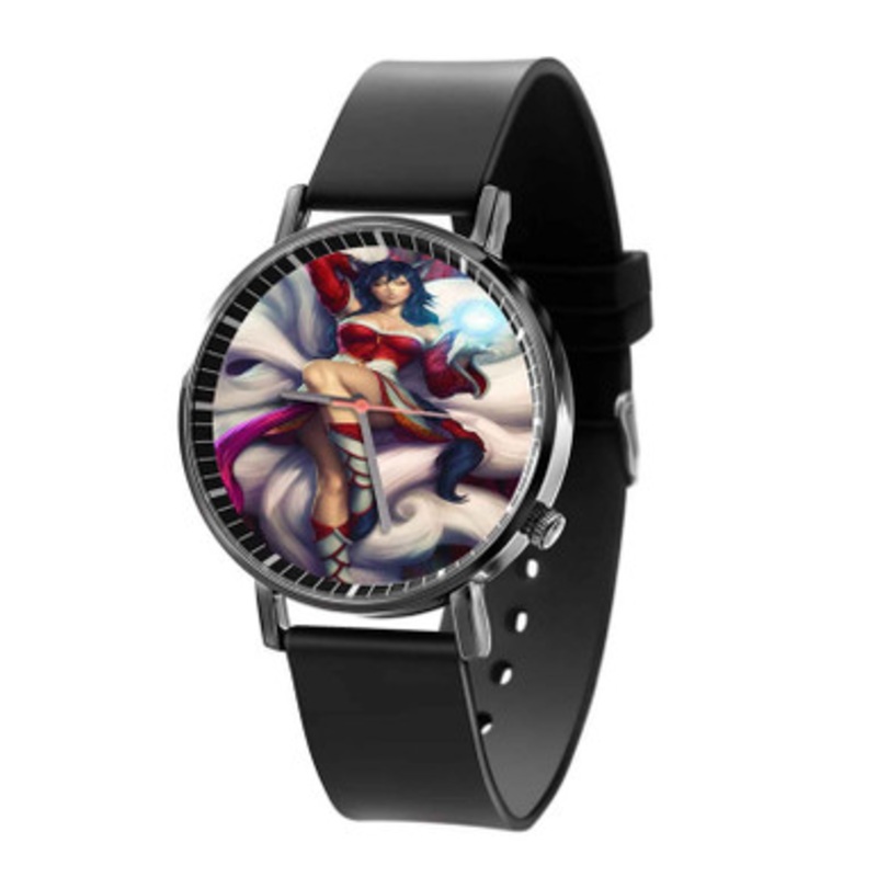 Ahri League of Legends Best Unisex Black Quartz Watch With Premium Gift Box