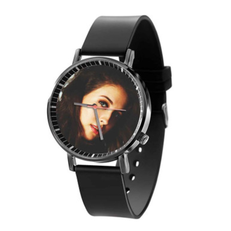 Alice Merton Black Quartz Watch Unisex With Premium Gift Box