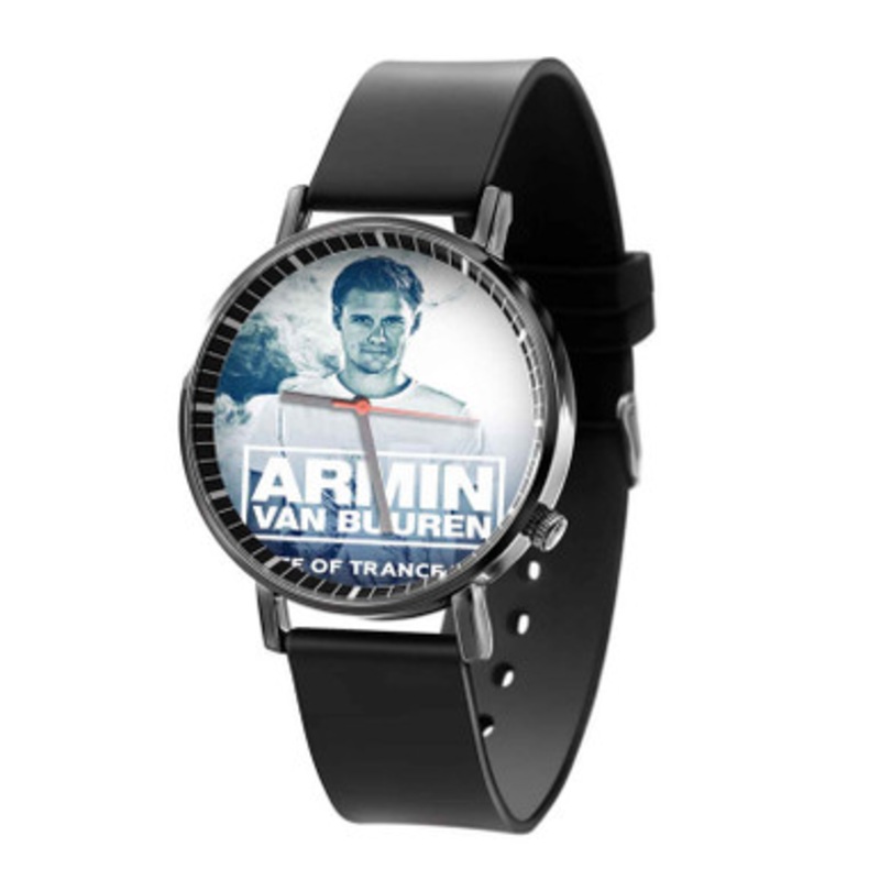 Armin van Buuren Art Art Black Quartz Watch Unisex With Premium Gift Box