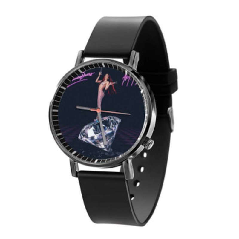 Ava Max Dancing s Done Black Quartz Watch With Premium Gift Box for Unisex