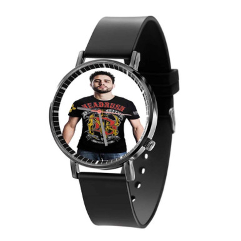 Carlos Condit UFC Black Quartz Watch Unisex With Premium Gift Box