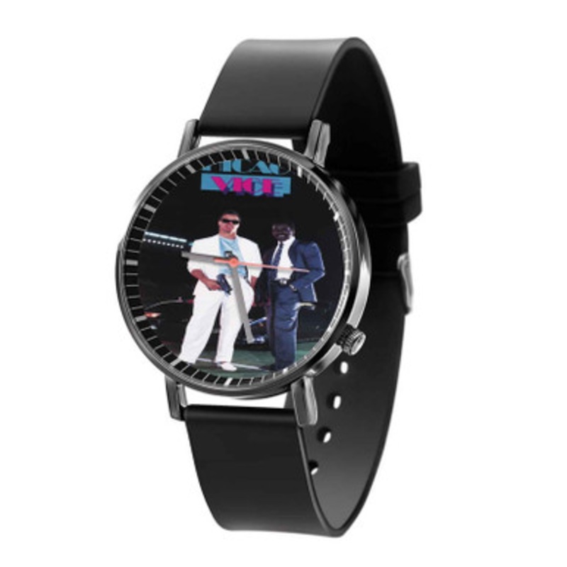 Chicago Vice Black Quartz Watch Unisex With Premium Gift Box