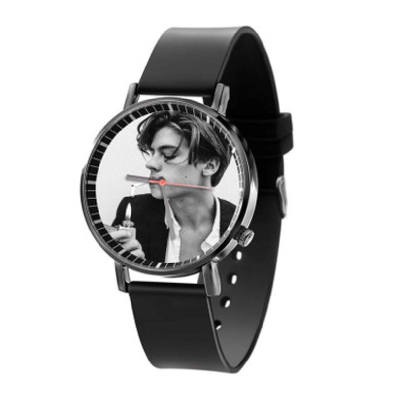 Cole Sprouse Black Quartz Watch Unisex With Premium Gift Box