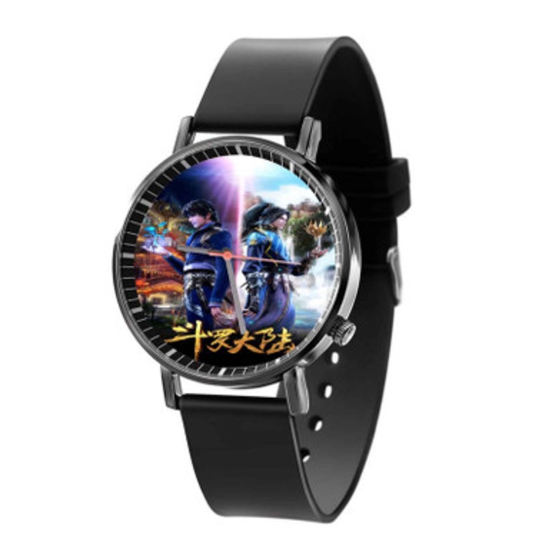 Douluo Dalu 2nd Season Black Quartz Watch With Premium Gift Box for Unisex