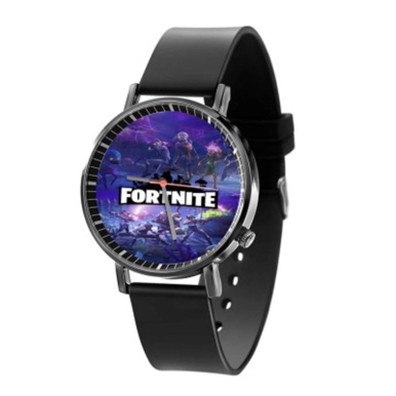 Fortnite Arts Black Quartz Watch With Premium Gift Box for Unisex