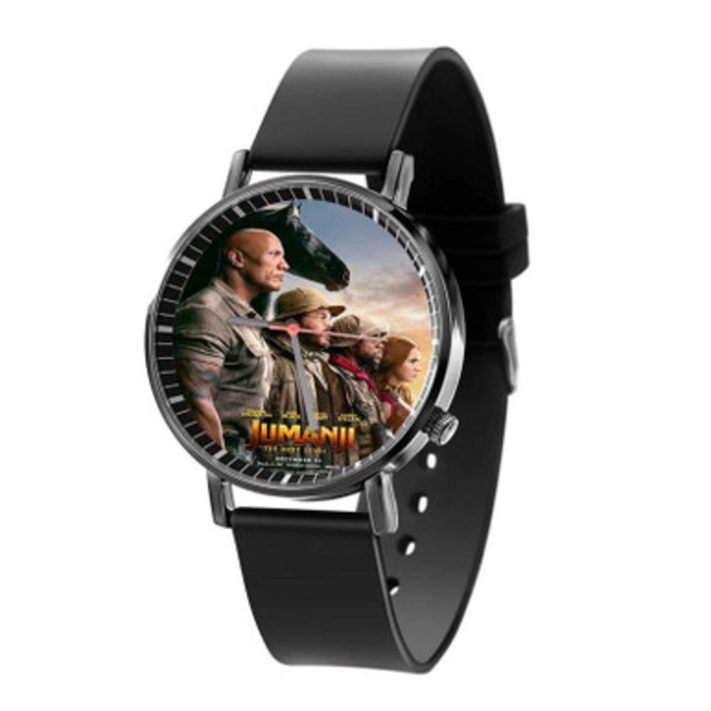 Jumanji The Next Level Black Quartz Watch Unisex With Premium Gift Box