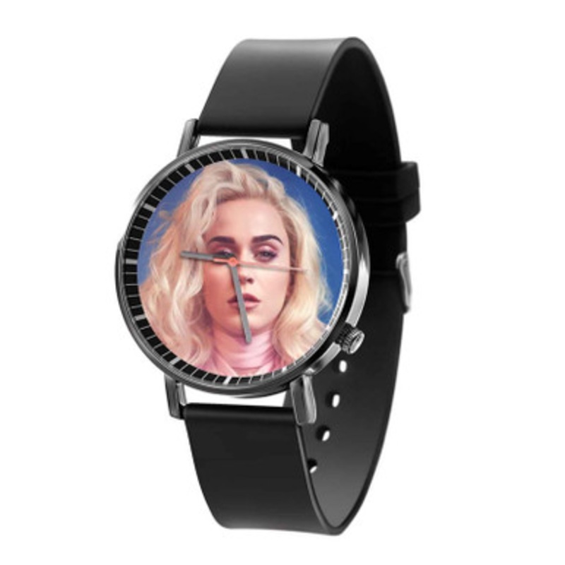 Katy Perry Black Quartz Watch Unisex With Premium Gift Box