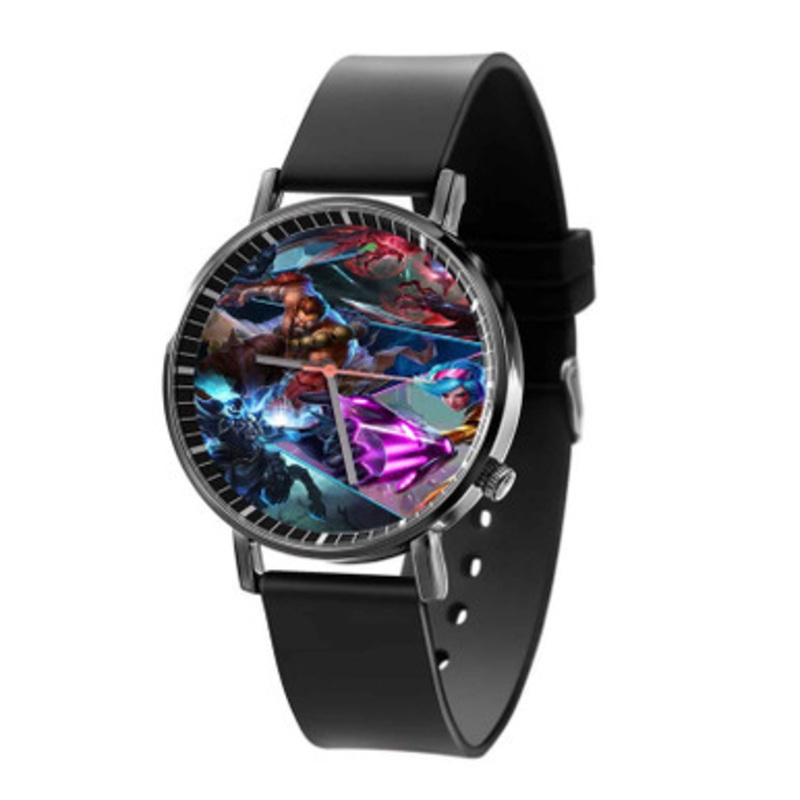 League of Legends Arts Unisex Black Quartz Watch With Premium Gift Box