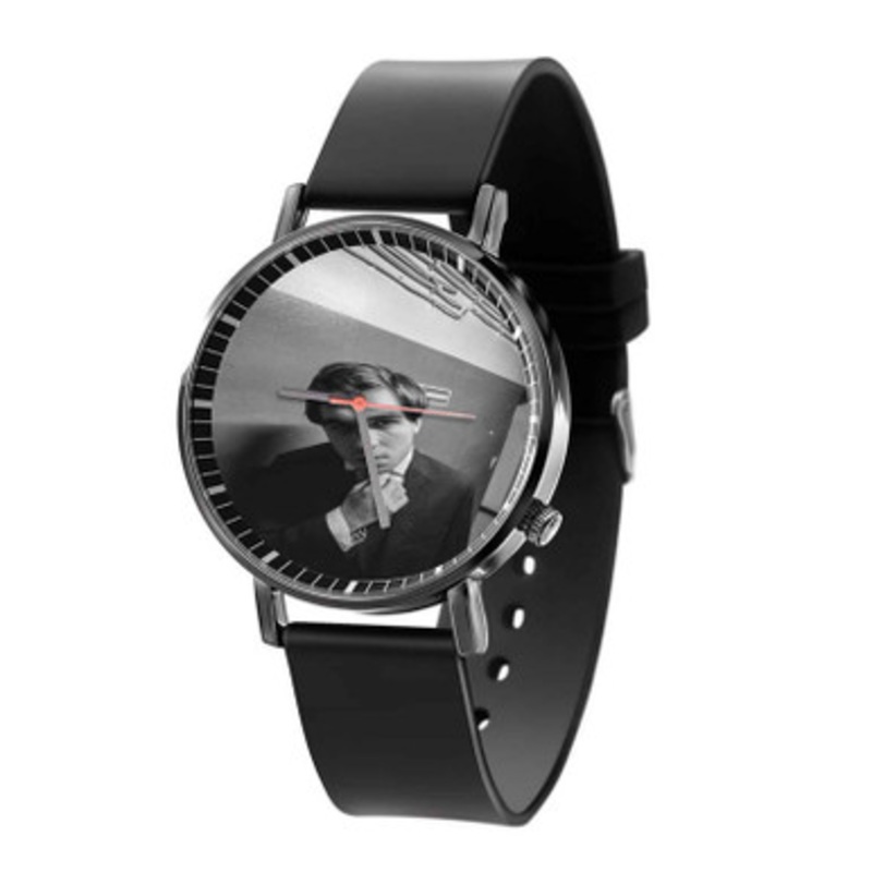 Mata Patointeligencja Black Quartz Watch Unisex With Premium Gift Box