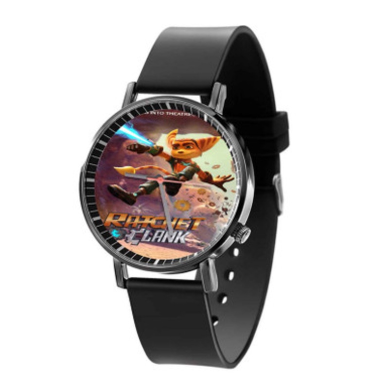 Ratchet and Clank Black Quartz Watch Unisex With Premium Gift Box