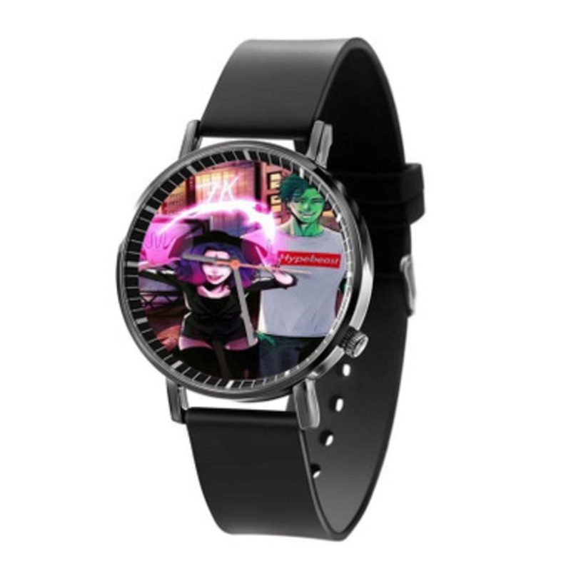 Raven and Beast Boy Unisex Quartz Watch With Premium Gift Box