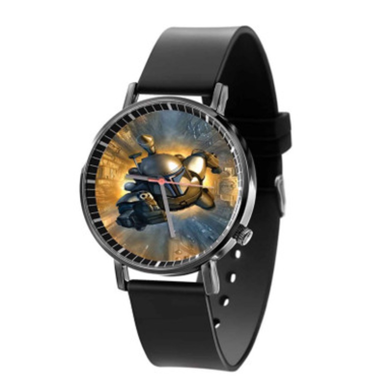 Star Wars Arts Black Quartz Watch Unisex With Premium Gift Box