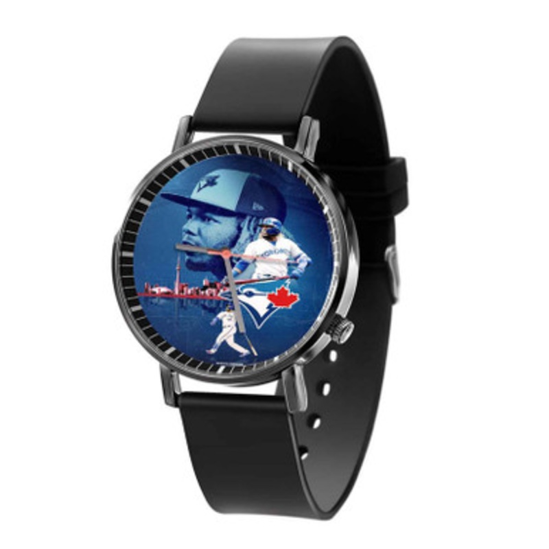 Vladimir Guerrero Jr Toronto Blue Jays Black Quartz Watch Unisex With Premium Gift Box