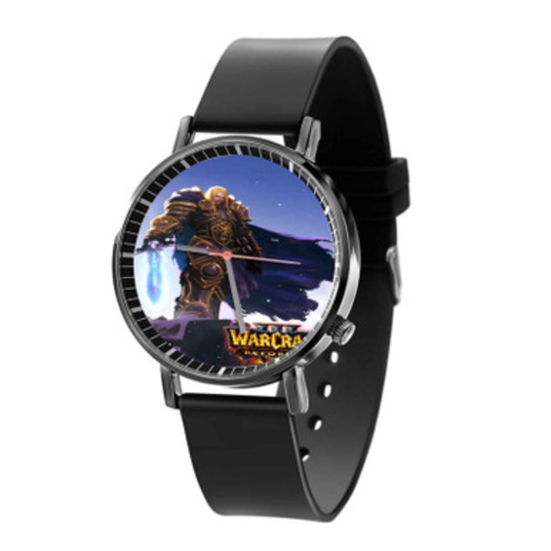 Warcraft III Reforged Black Quartz Watch Unisex With Premium Gift Box