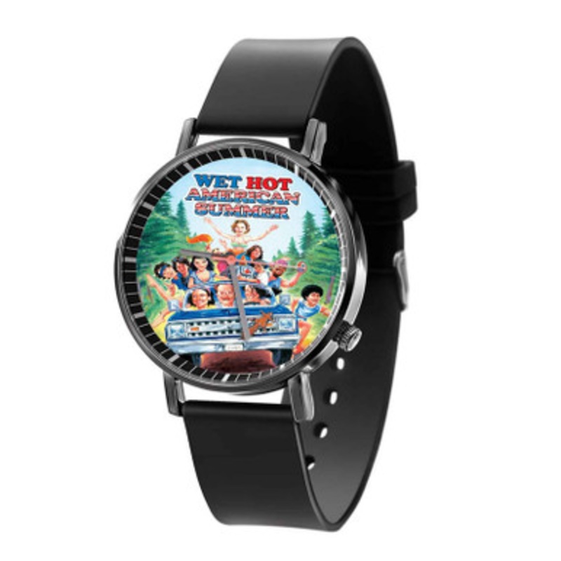 Wet Hot American Summer Unisex Black Quartz Watch With Premium Gift Box