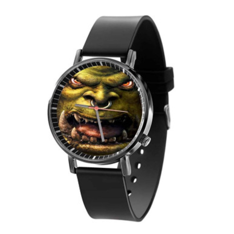 World of Warcraft Durotan Black Quartz Watch Unisex With Premium Gift Box