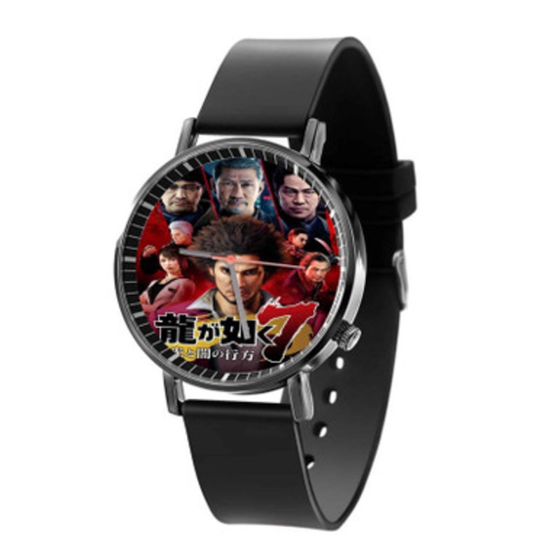 Yakuza Like a Dragon Black Quartz Watch Unisex With Premium Gift Box