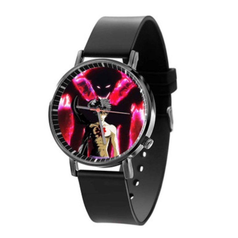 Black Clover Art Unisex Quartz Watch With Premium Gift Box