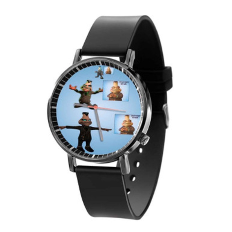 Chairman Drek Ratchet Clank Unisex Black Quartz Watch With Premium Gift Box