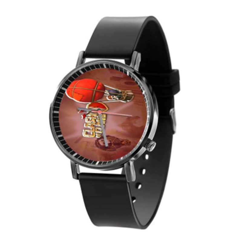 Clash of Clans Balloons Black Quartz Watch Unisex With Premium Gift Box