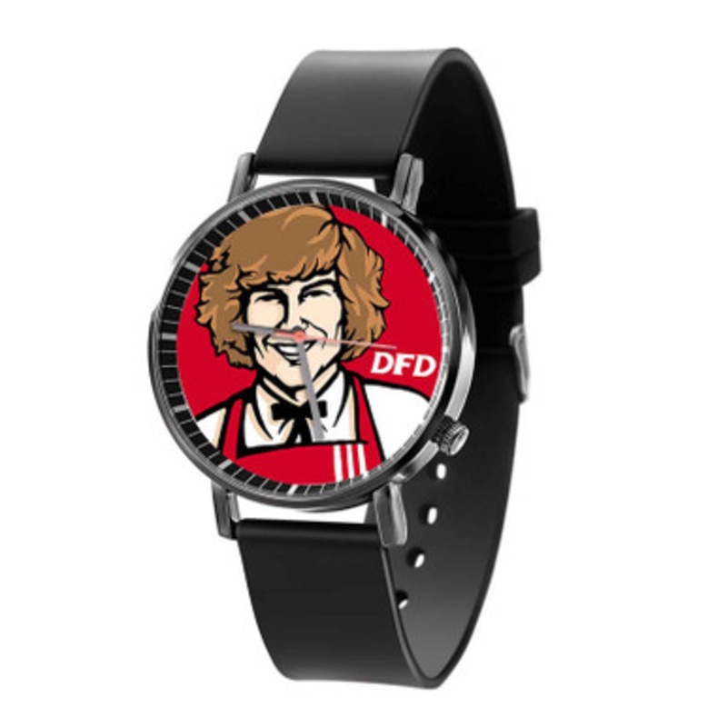 Danny Duncan DFD Black Quartz Watch Unisex With Premium Gift Box