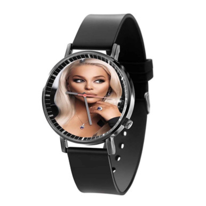 Desi Slava Black Quartz Watch Unisex With Premium Gift Box