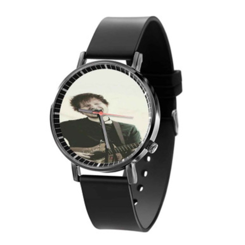 Ed Sheeran Arts Black Quartz Watch Unisex With Premium Gift Box