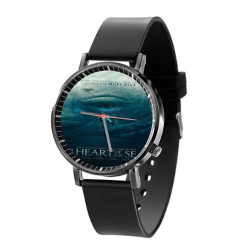 In The Heart of The Sea Black Quartz Watch Unisex With Premium Gift Box
