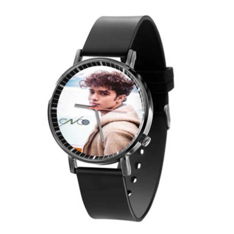 Joel Pimentel CNCO Black Quartz Watch With Premium Gift Box for Unisex
