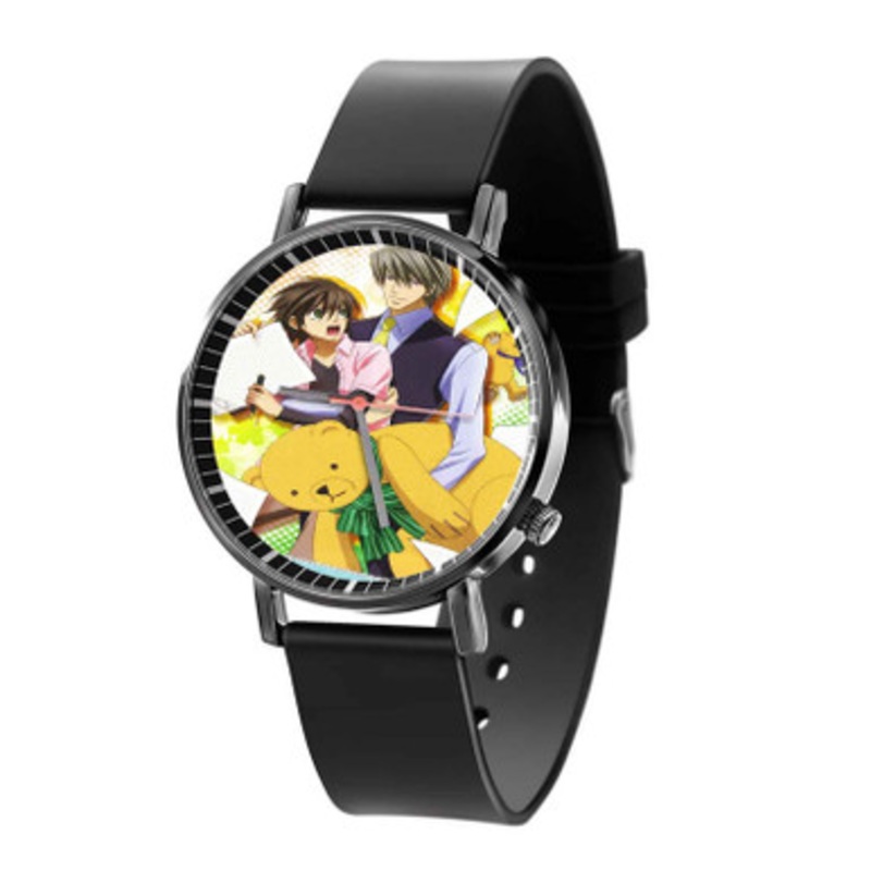 Junjou Romantica Black Quartz Watch Unisex With Premium Gift Box