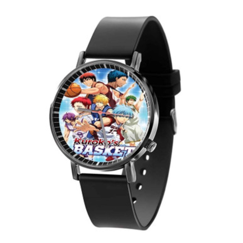Kuroko s Basketball Black Quartz Watch With Premium Gift Box for Unisex