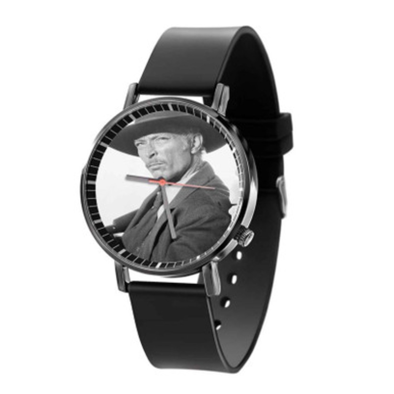 Lee Van Cleef Unisex Black Quartz Watch With Premium Gift Box