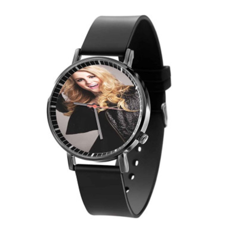 Meghan Trainor Black Quartz Watch Unisex With Premium Gift Box