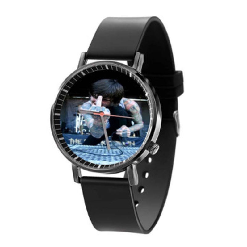 Mitch Lucker Suicide Silence Black Quartz Watch Unisex With Premium Gift Box