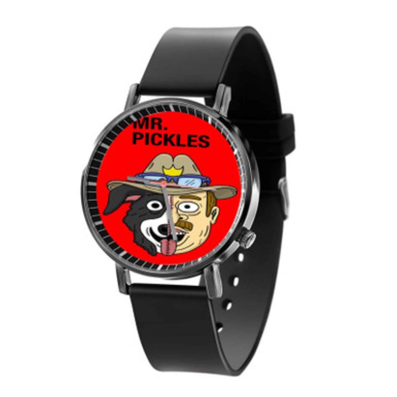 Mr Pickles Black Quartz Watch Unisex With Premium Gift Box