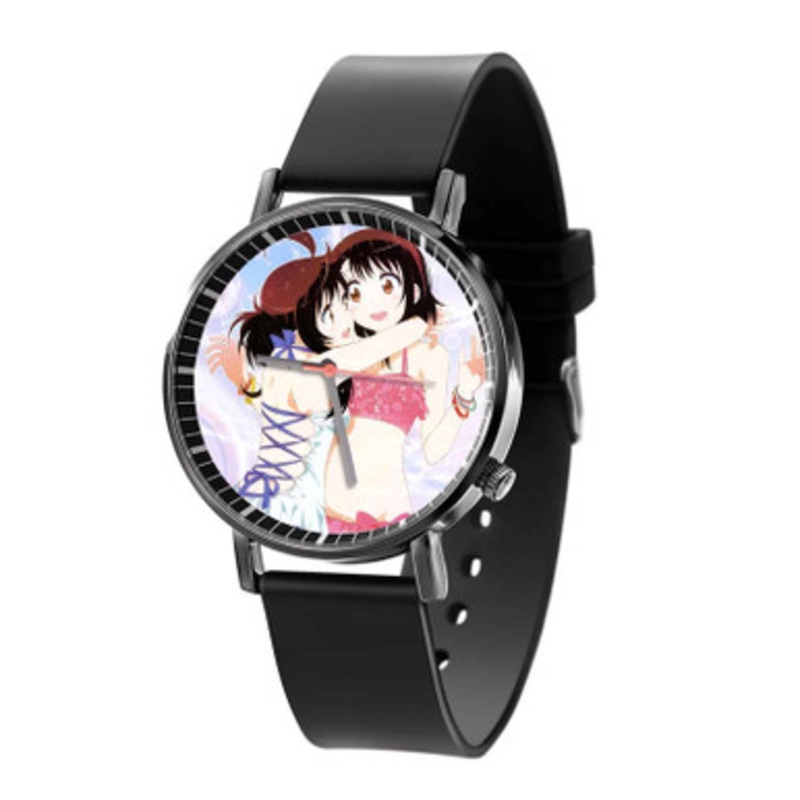 Nisekoi Black Quartz Watch Unisex With Premium Gift Box