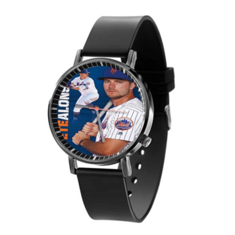Pete Alonso MLB New York Mets Unisex Quartz Watch With Premium Gift Box