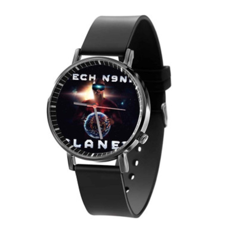 Planet Tech N9ne Black Quartz Watch With Premium Gift Box for Unisex