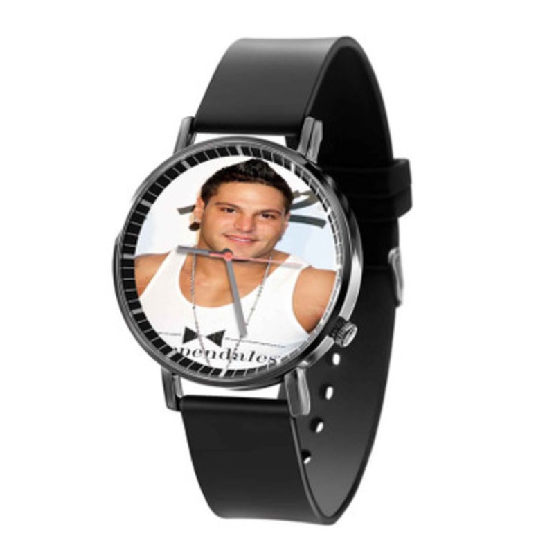 Ronnie Ortiz Black Quartz Watch With Premium Gift Box for Unisex