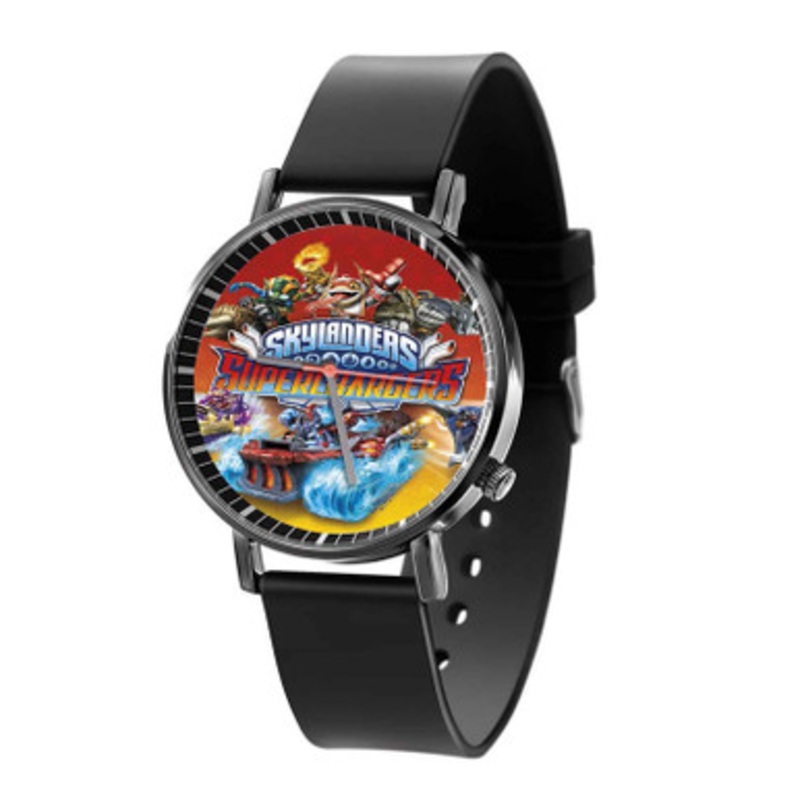 Skylanders Trap Team Black Quartz Watch Unisex With Premium Gift Box