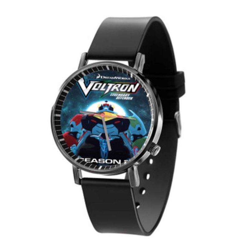 Voltron Legendary Defender Black Quartz Watch Unisex With Premium Gift Box