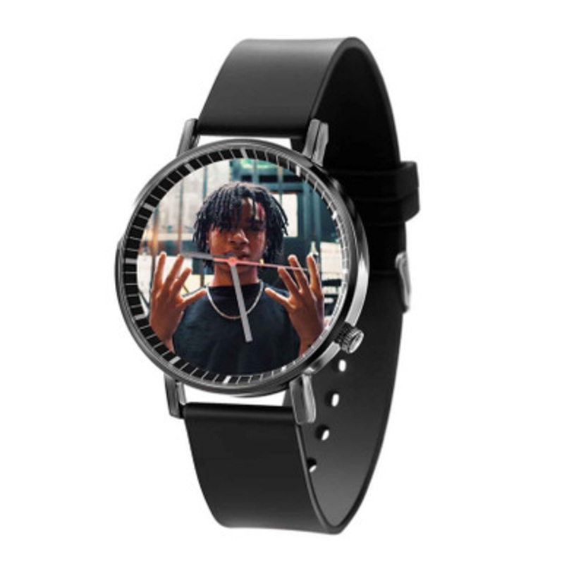 YBN Nahmir Black Quartz Watch Unisex With Premium Gift Box